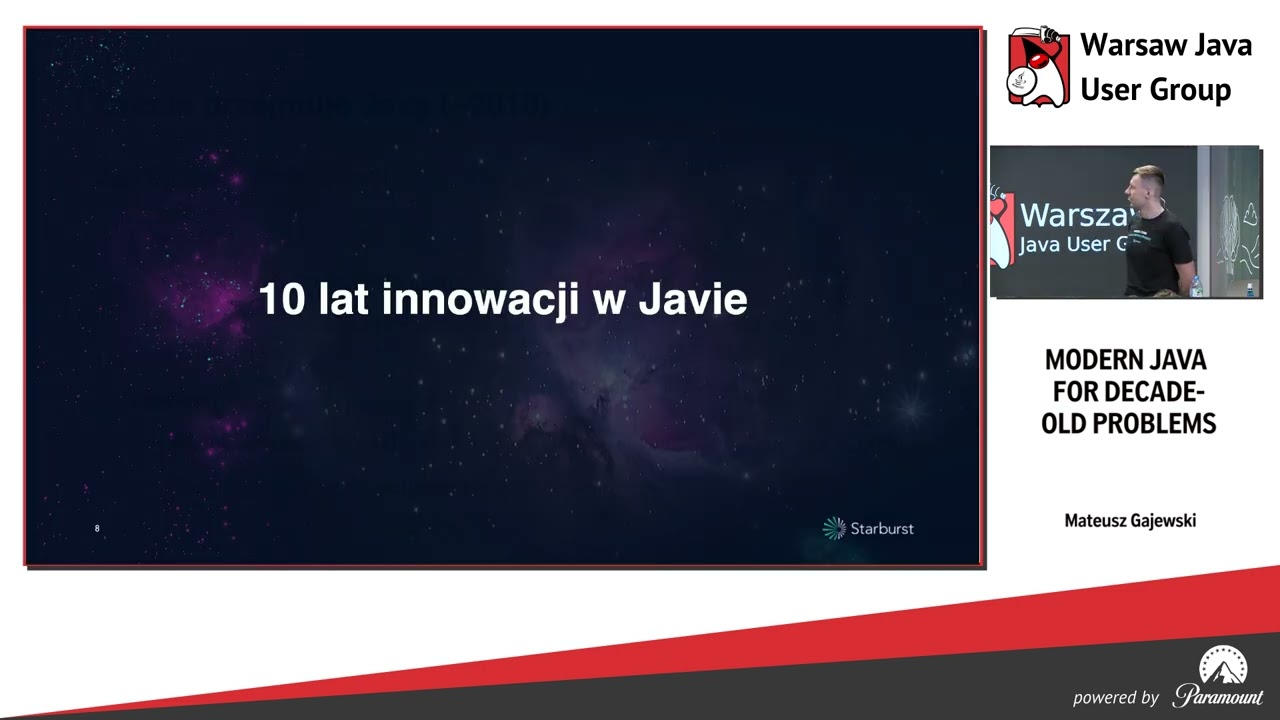 311. WJUG - Mateusz Gajewski "Modern Java for decade-old problems"