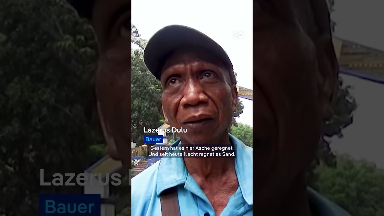 Indonesien: Vulkan spuckt kilometerhohe Aschewolke | DW Nachrichten