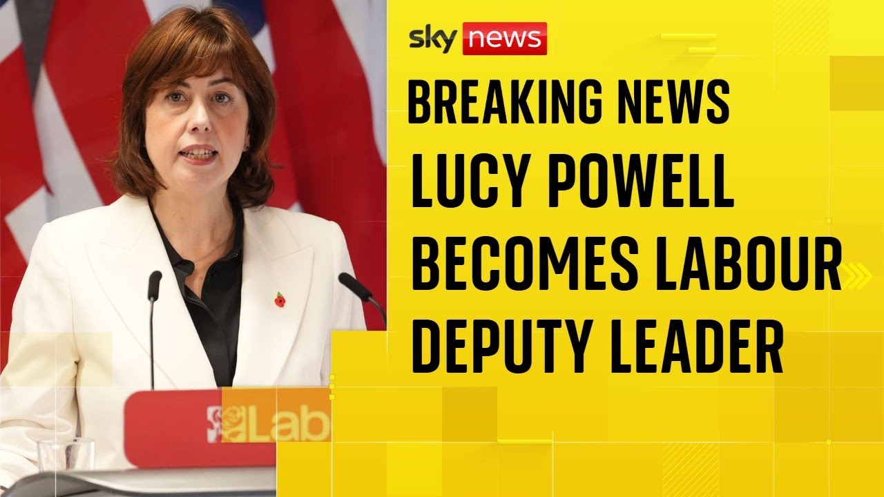 Lucy Powell named as new deputy leader of the Labour party