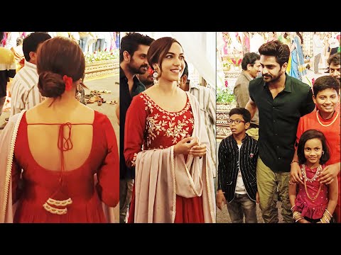 Ritu Varma and Naga Shaurya spotted at wedding in Hyderabad Ritu Varma and Naga Shaurya spotted at wedding in Hyderabad