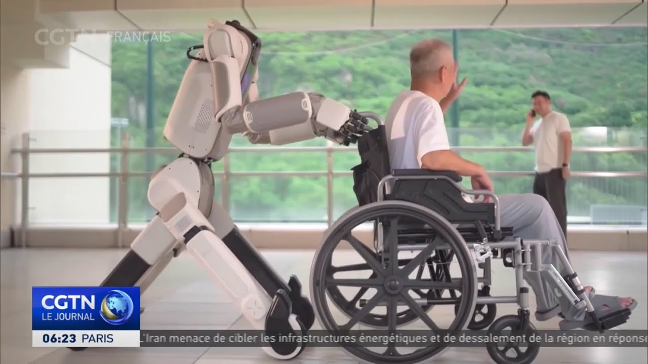 Robot intelligent, nouvel assistant des personnes âgées en Chine