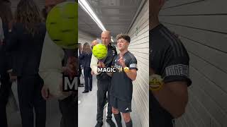 Zidane doing some magic tricks ft Star Freestyle ✨