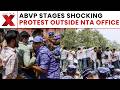 NEET Paper Leak Row: ABVP Protest Turns Violent Outside National Testing Agency Office | NewsX