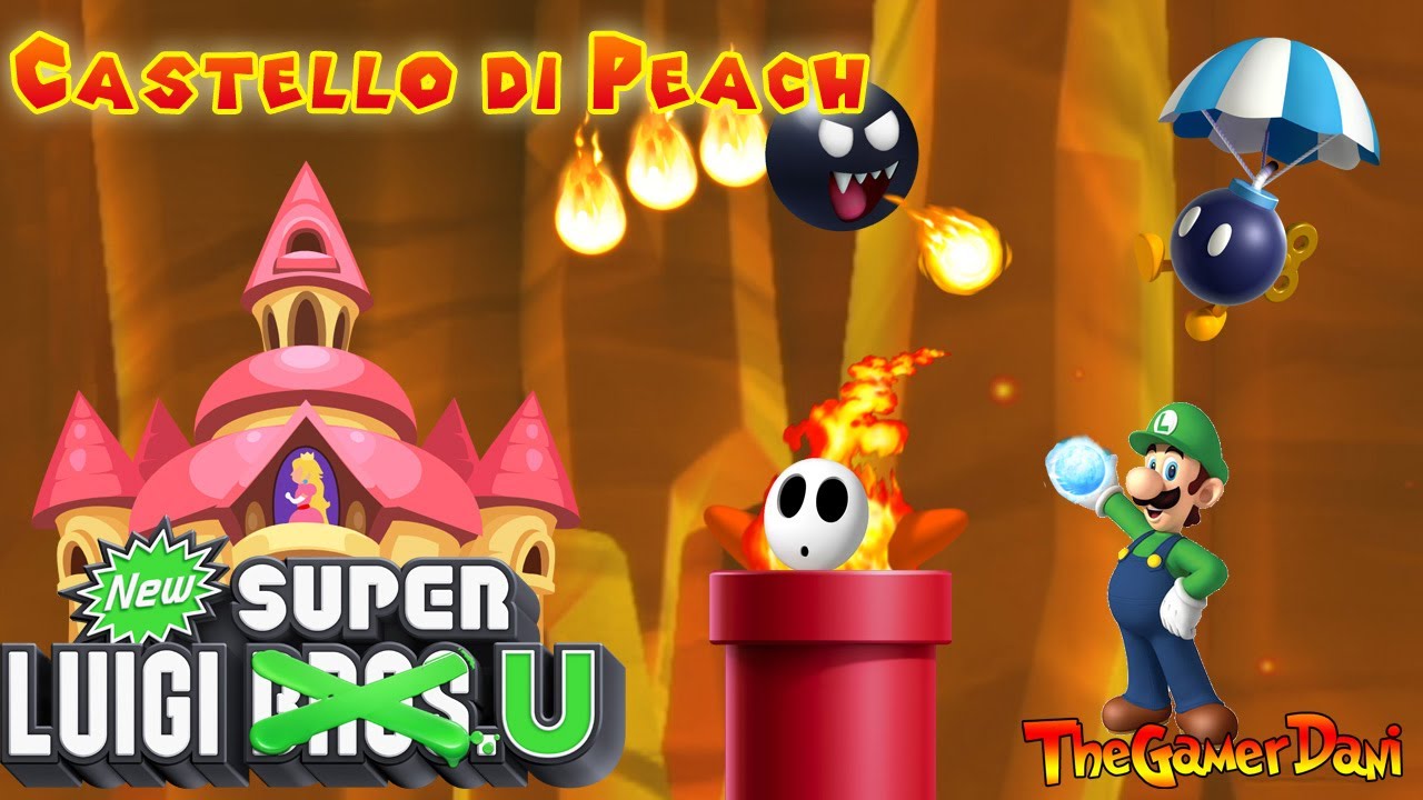 Lets Play New Super Luigi U Castello Di Peach Finale Youtube 3377