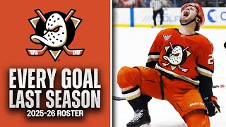 EVERY GOAL last season from the 2025-26 ANAHEIM DUCKS 🦆 #32in32