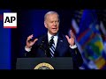 Biden touts American comeback as he celebrates computer chip deal in NY