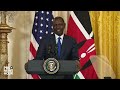 WATCH: Kenyas president defends sending police forces to Haiti despite security concerns back home