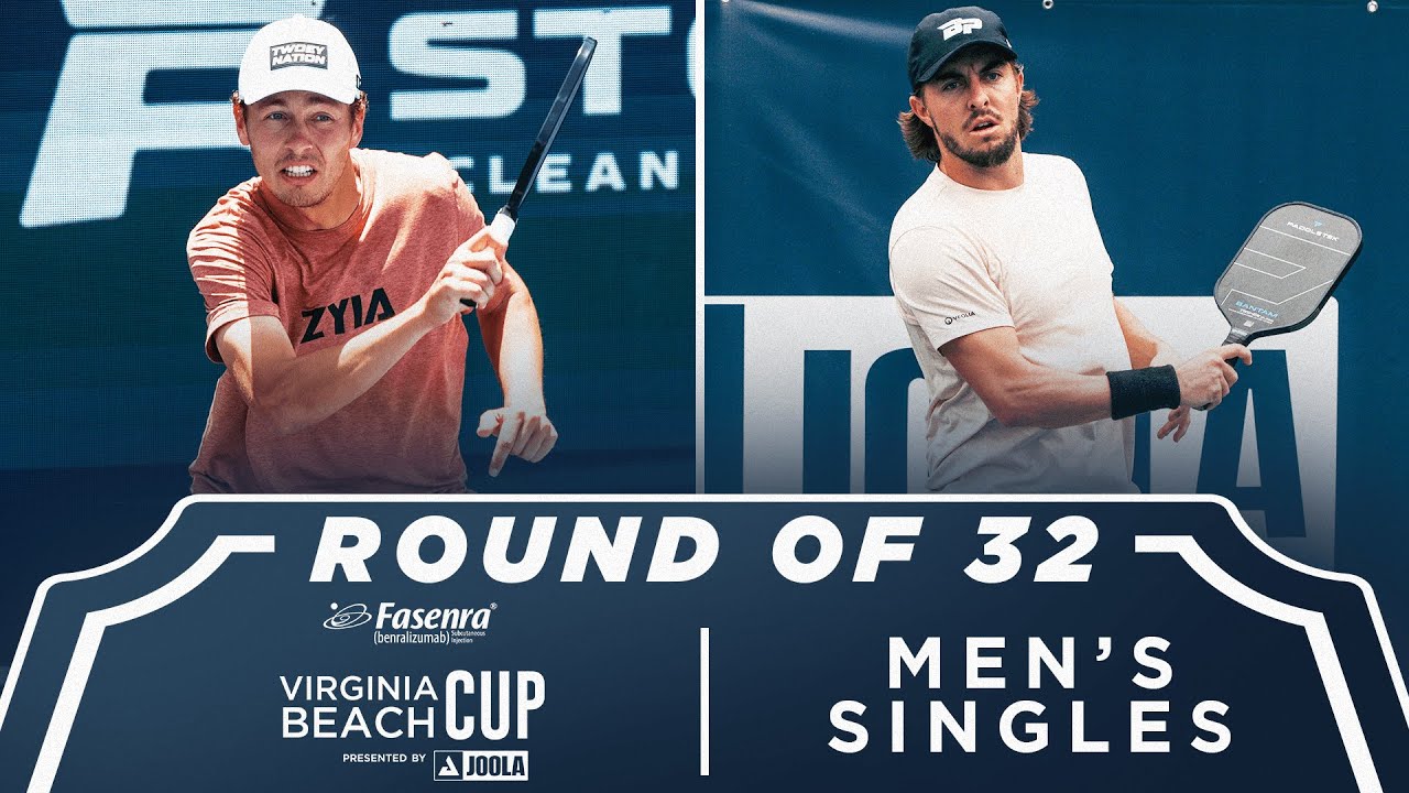 Connor Garnett v Yates Johnson at the Fasenra Virginia Beach Cup presented by Joola