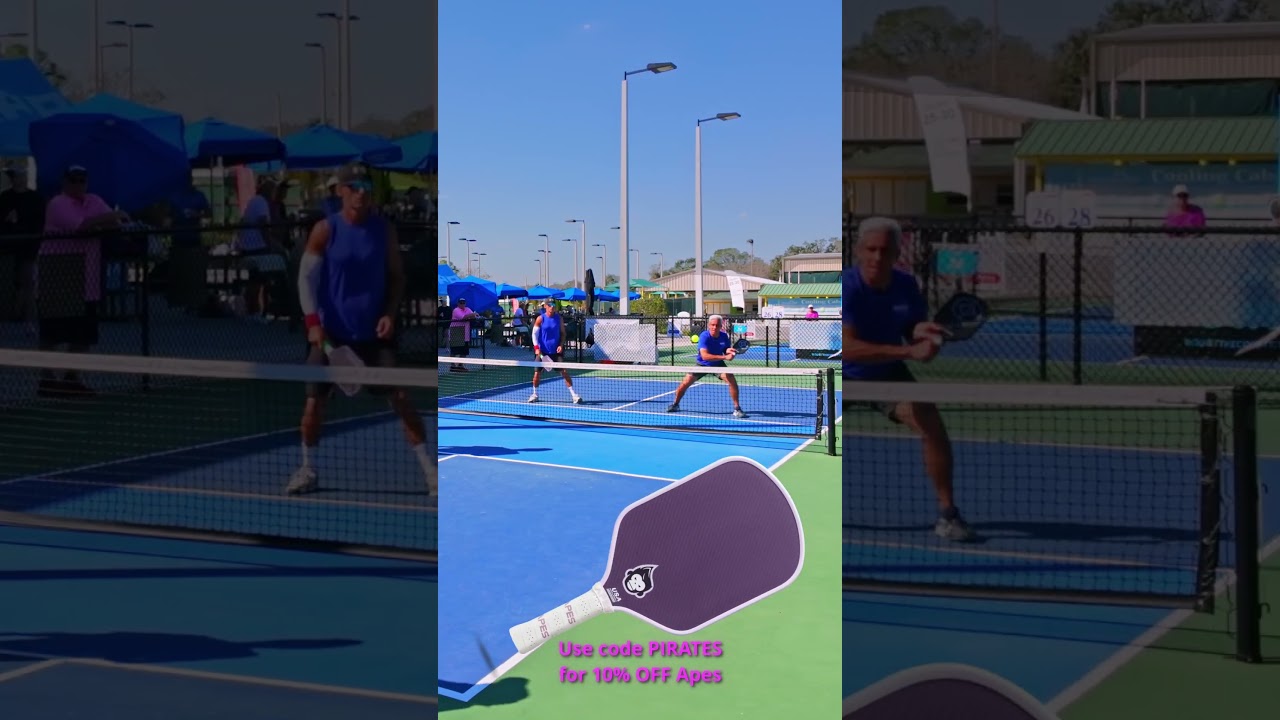 😤Way To Be Aggressive #pickleballhighlights #pickleball #sports #sporthighlights