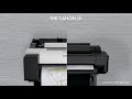 Canon TM 200 vs HP DesignJet 520