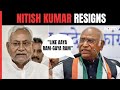 Nitish Kumar Resignation News | Like Aaya Ram-Gaya Ram: Mallikarjun Kharge On Nitish Kumars Exit