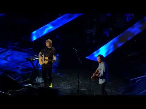 Ed Sheeran ft Vianney - Call On Me @ Accor Arena, Bercy, Paris 02/04/23