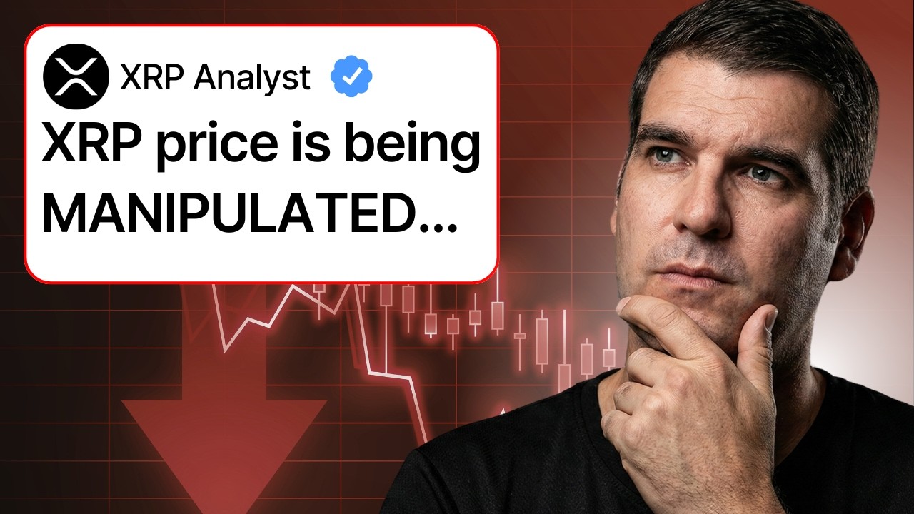 XRP price is being MANIPULATED ...I Know, But Hear Me Out