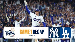 Freddie Freeman's extra inning GRAND SLAM lifts Dodgers past Yankees in Game 1 | Game Recap