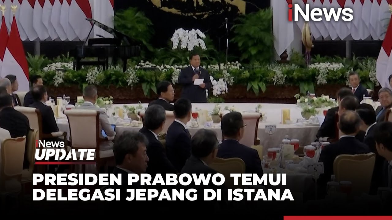 Presiden Prabowo Ajak Pengusaha Jepang Makan Siang di Istana, Bahas Apa?
