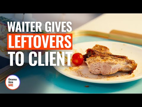 Upload mp3 to YouTube and audio cutter for WAITER GIVES LEFTOVERS TO CLIENT | @DramatizeMe download from Youtube