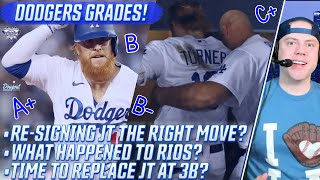 Should Dodgers Replace Justin Turner at Third? How To Get Most From JT Next Season | Dodgers Grades