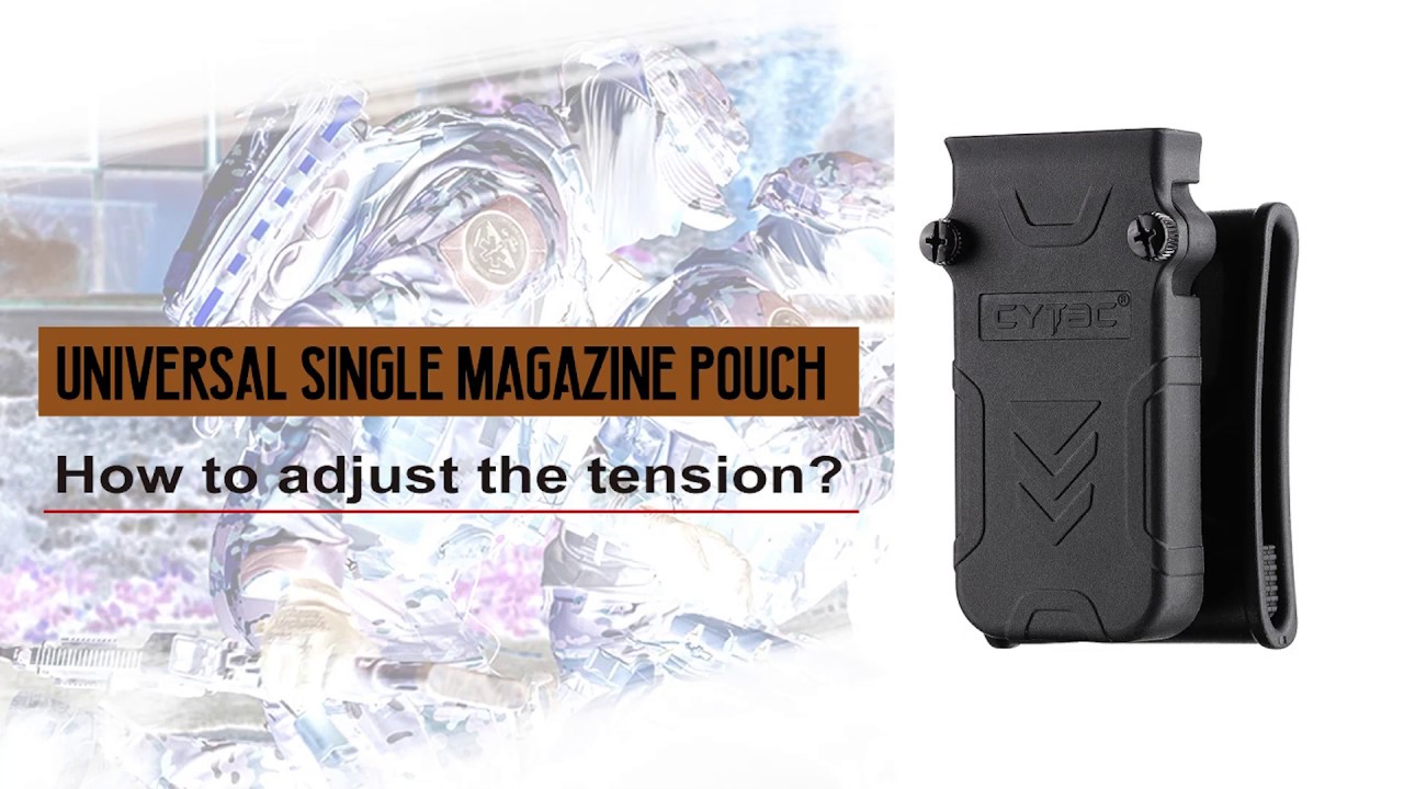 Cytac User Manul | Universal Single Mag Pouch