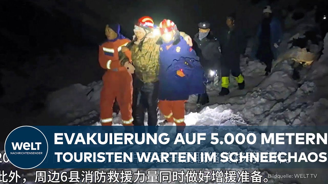SCHNEESTURM AM EVEREST: Hunderte Wanderer eingeschlossen – Jetzt laufen die Rettungen im Himalaya an