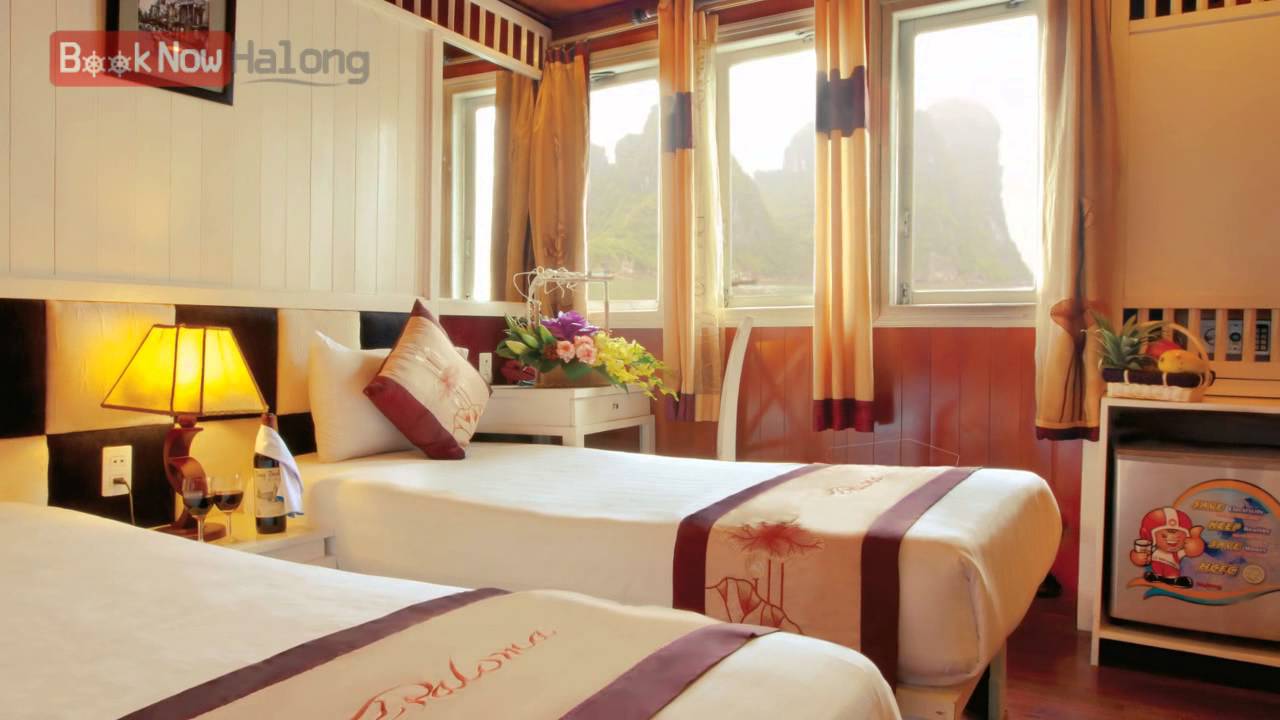 Paloma Cruise Halong - BookNowHalong.com - YouTube