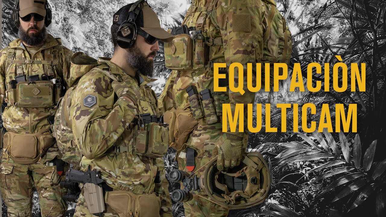 EQUIPACION MULTICAM PARA PARTIDAS MILSIM de AIRSOFT | EMERSONGEAR