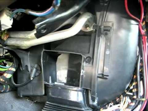 1992 BMW Heater Core Removal Part 2.mp4 - YouTube 1989 bmw 525i radio wiring 