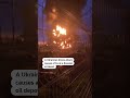 #Fire after Ukraine drone attacks Russian oil depot  - 00:30 min - News - Video