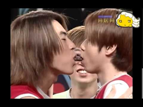 20010707 동거동락고화질 전진 신혜성진셩 빼빼로키스or뽀뽀 게임 avi