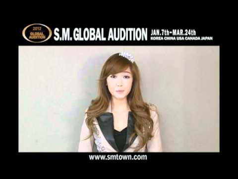 2012 S.M. GLOBAL AUDITION ARTIST Message (ver.ENG)