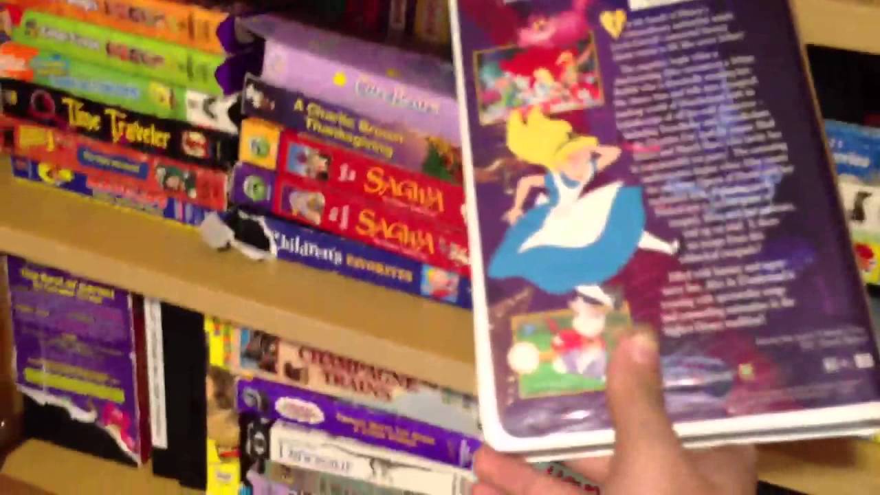 My entire Disney VHS collection 1/4 - YouTube