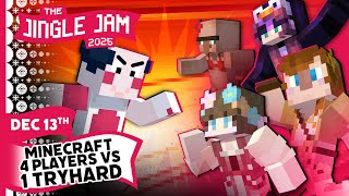 4 Players vs 1 Tryhard in Minecraft | Jingle Jam 2025 Day 13