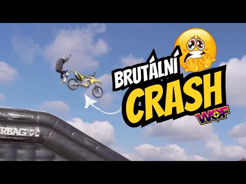 BRUTÁLNÍ CRASH - Hromadný FMX trénink. WOF