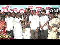 Telangana CM Revanth Reddy with his newly inducted cabinet in Hyderabad | News9