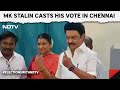 Lok Sabha Elections 2024 | MK Stalin Casts His Vote In Chennai For Lok Sabha Elections 2024