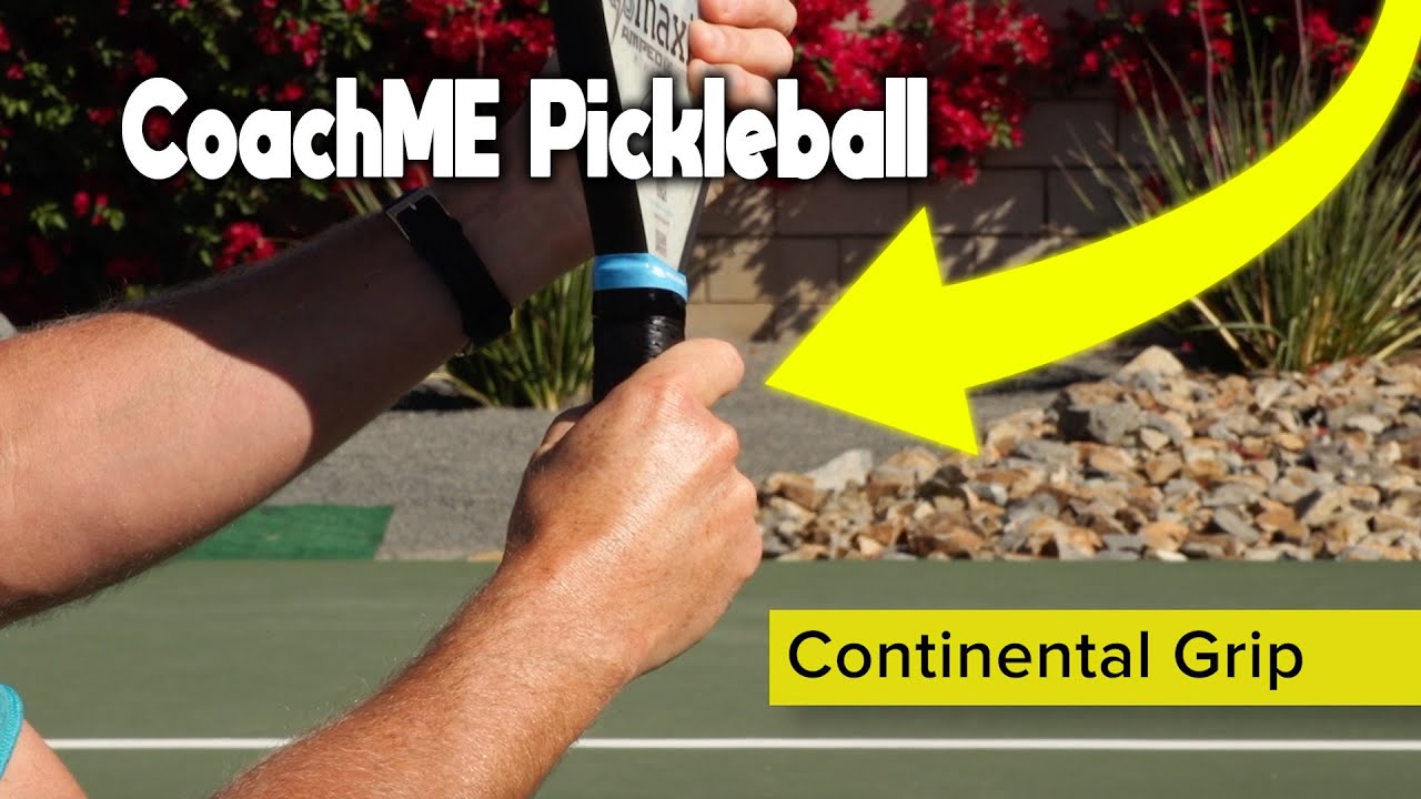 Gripping Your Paddle In PICKLEBALL ✊ 🏓 | CoachME Pickleball