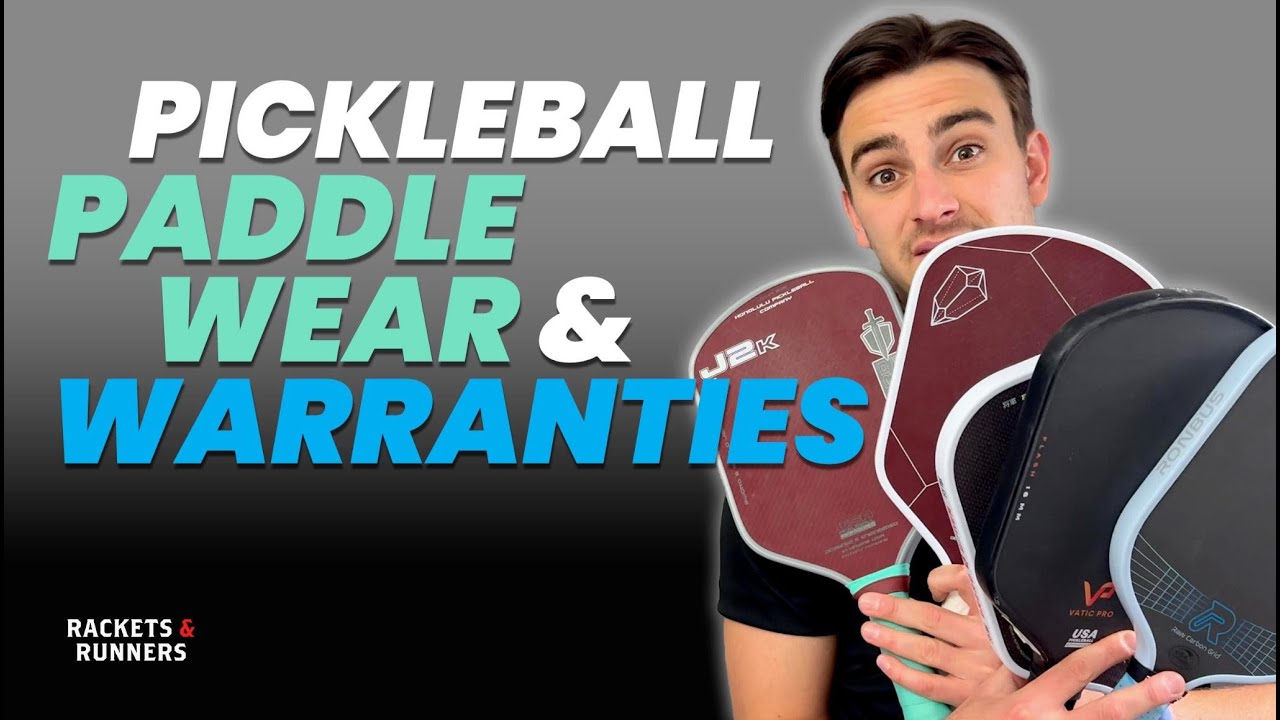 Let's talk about pickleball paddle wear and warranty | Rackets and runners