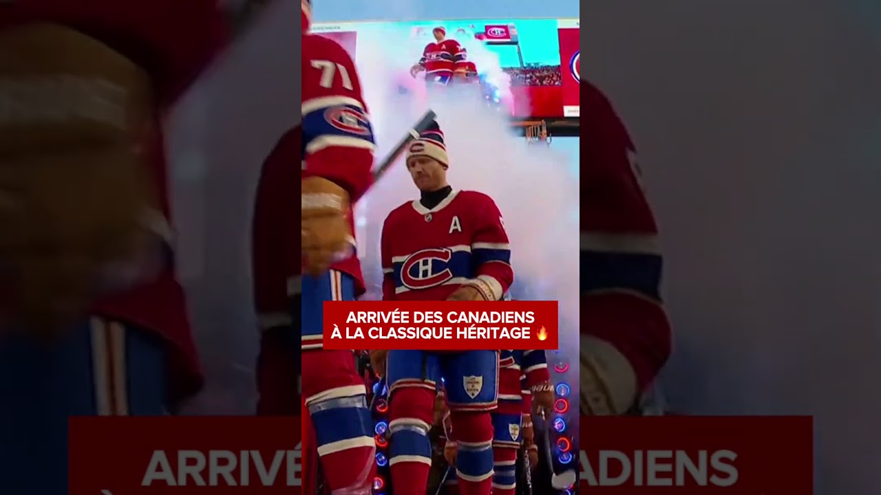 ÇA PART! Jacob Fowler et les joueurs du CH arrivent à la Classique héritage! 🔥👌🏻