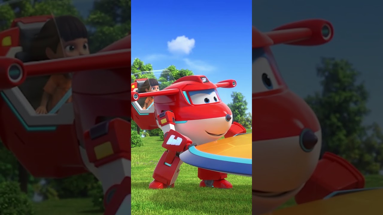 Waw, Happy Berubah Jadi Raksasa 😱 #superwings #rtvdigital #shorts