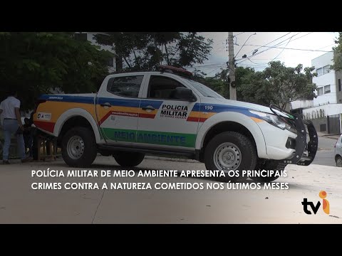 Vídeo: Polícia Militar de Meio Ambiente apresenta os principais crimes contra a natureza cometidos nos últimos meses