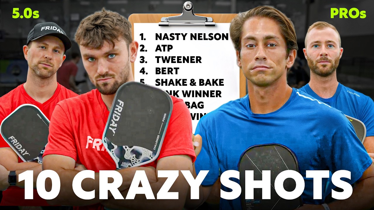The Pros Can’t Win Until They Complete Every Crazy Shot - Pros vs. 5.0s: