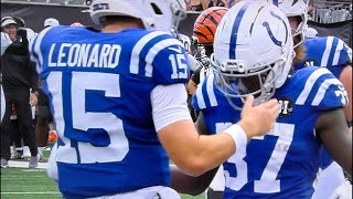 Indianapolis Colts - Riley Leonard and offense dominate Bengals! Daniel Scott with pick six.