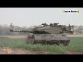 Exclusive Footage: Israeli Tanks Move Along Gaza Border | Latest Updates on Gaza Offensive | News9  - 01:23 min - News - Video