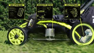 Video: 40V 20" BRUSHLESS SELF-PROPELLED MOWER WITH 5AH BATTERY & CHARGER