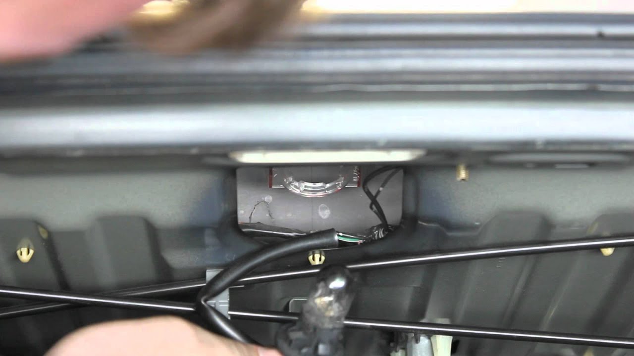 How to Remove 3rd Brake Light - YouTube volkswagen radio wiring diagram 