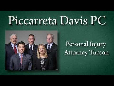 http://www.PD-Law.com 

Finding the right personal injury attorney in Tucson can be difficult, but here at Piccarreta Davis PC we stand by our proven record and can help you in your...