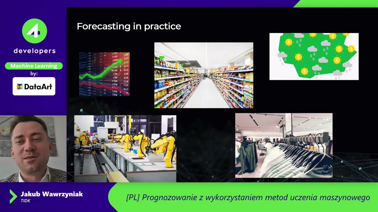 4Developers 2022: Jakub Wawrzyniak - Prognozowanie z wykorzystaniem metod uczenia maszynowego