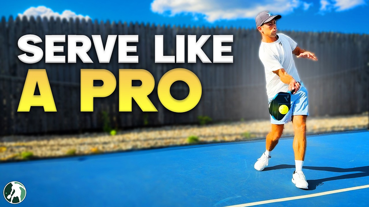How to Serve BIG in Pickleball | Pro Zane Navratil Explains