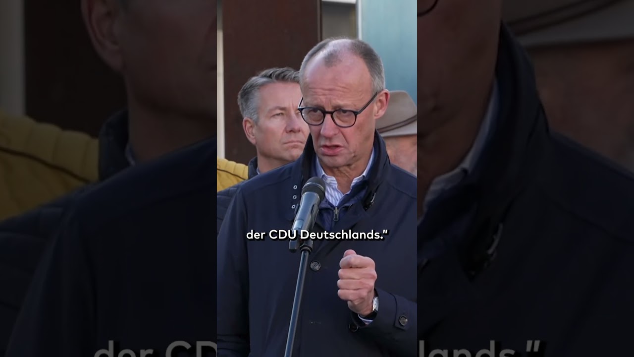STADTBILD-DEBATTE & BRANDMAUER: Merz unter Druck – CDU ringt um Kurs gegen AfD shorts