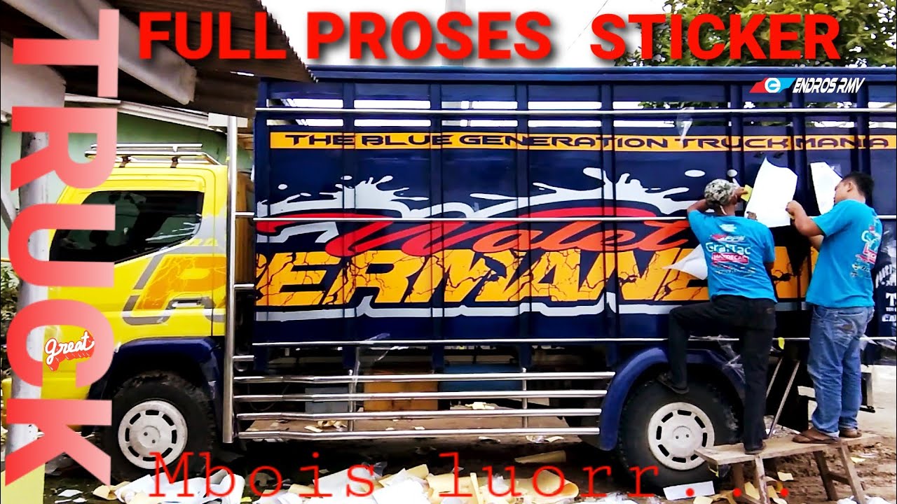 Modifikasi Bemper Truck Canter Dengan Skotlet Yang Bikin Waw Part2 By ENDROS RMV