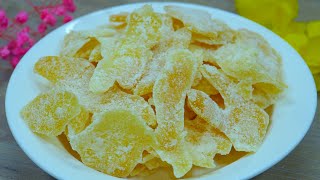 Cách Làm Mứt Gừng Màu Đẹp Khô Dẻo Không Bị Chảy Đường đón Tết